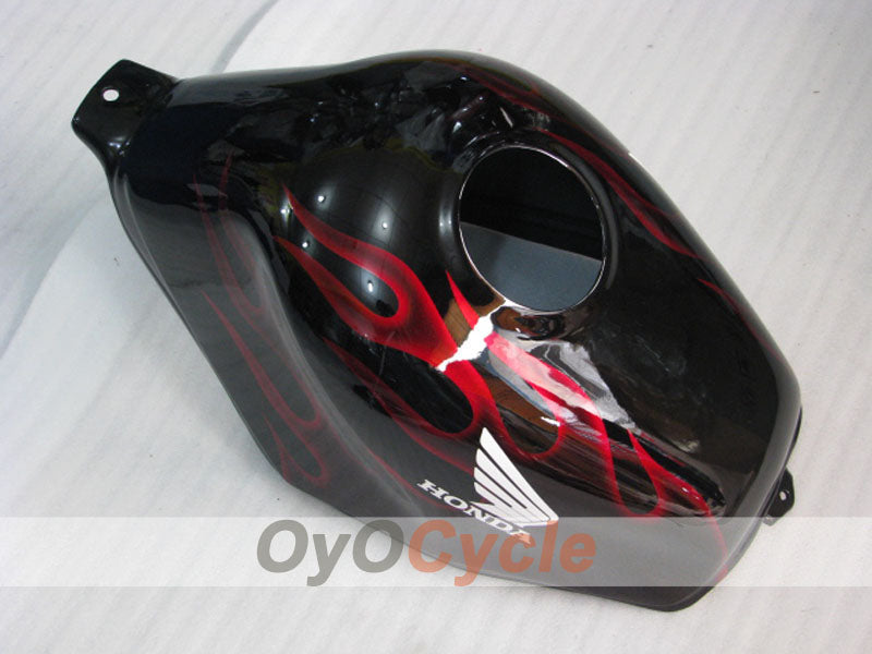 Injection Fairing kit for 97-98 CBR600F3 - Red, Black - Flame #OYO87900066