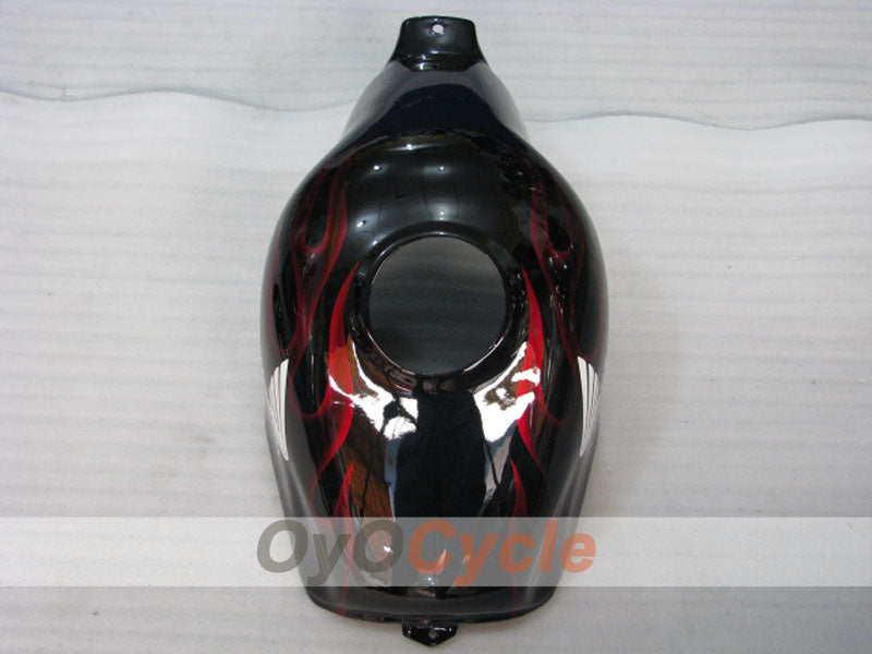 Injection Fairing kit for 97-98 CBR600F3 - Red, Black - Flame #OYO87900066