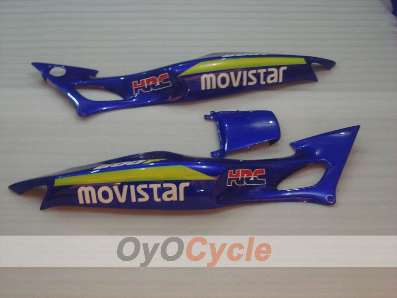 Injection Fairing kit for 97-98 CBR600F3 - Yellow, Blue - Castrol, Movistar #OYO87900071