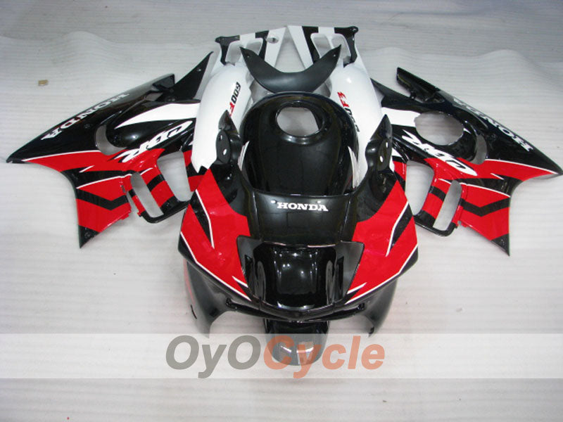 Injection Fairing kit for 95-96 CBR600F3 - Red, Black - Factory Style #OYO87900025