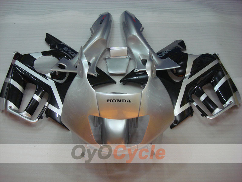 Injection Fairing kit for 95-96 CBR600F3 - Black, Silver - Factory Style #OYO87900027