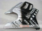 Injection Fairing kit for 95-96 CBR600F3 - Black, Silver - SevenStars #OYO87902758