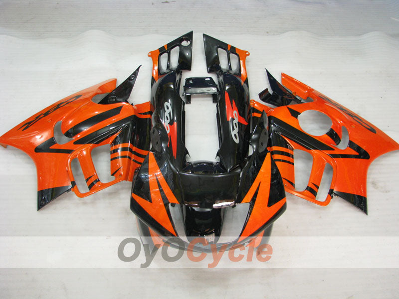 Injection Fairing kit for 97-98 CBR600F3 - Orange, Black - Factory Style #OYO87900091