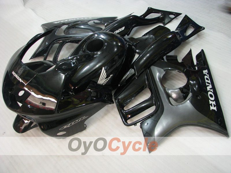 Injection Fairing kit for 97-98 CBR600F3 - Black - Factory Style #OYO87900063 Main image