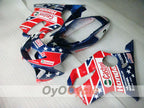 Injection Fairing kit for 99-00 CBR600F4 - Red, Blue - Castrol #OYO87900106