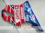 Injection Fairing kit for 99-00 CBR600F4 - Red, Blue - Castrol #OYO87900106
