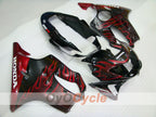 Injection Fairing kit for 99-00 CBR600F4 - Red, Black - Flame #OYO87900110