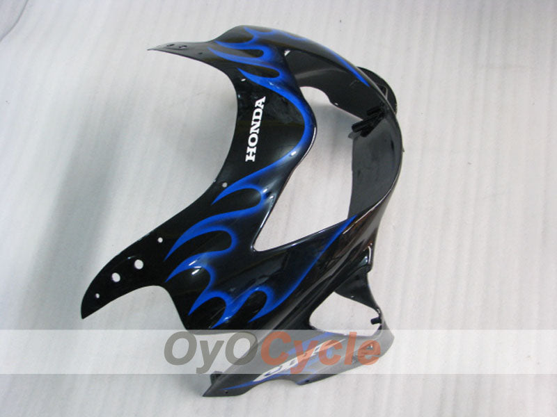 Injection Fairing kit for 99-00 CBR600F4 - Blue, Black - Flame #OYO87900111