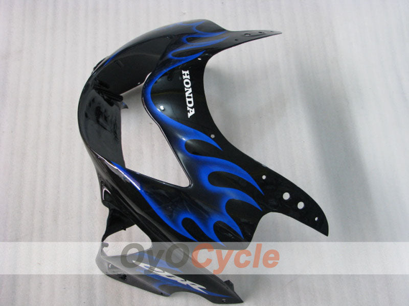 Injection Fairing kit for 99-00 CBR600F4 - Blue, Black - Flame #OYO87900111