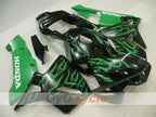 Injection Fairing kit for 03-04 CBR600RR - Green, Black - Flame #OYO87904889