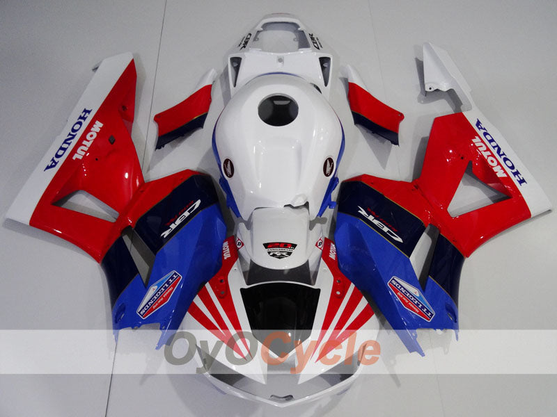 Injection Fairing kit for 13-20 CBR600RR - Red, Blue, White - MOTUL #OYO87904939
