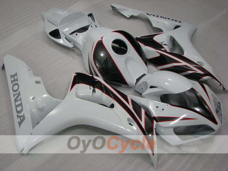 Injection Fairing kit for 06-07 CBR1000RR - White, Black - Factory Style #OYO87904973