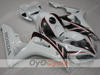 Injection Fairing kit for 06-07 CBR1000RR - White, Black - Factory Style #OYO87904973