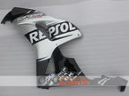 Injection Fairing kit for 06-07 CBR1000RR - Black, Silver - Repsol #OYO87904977