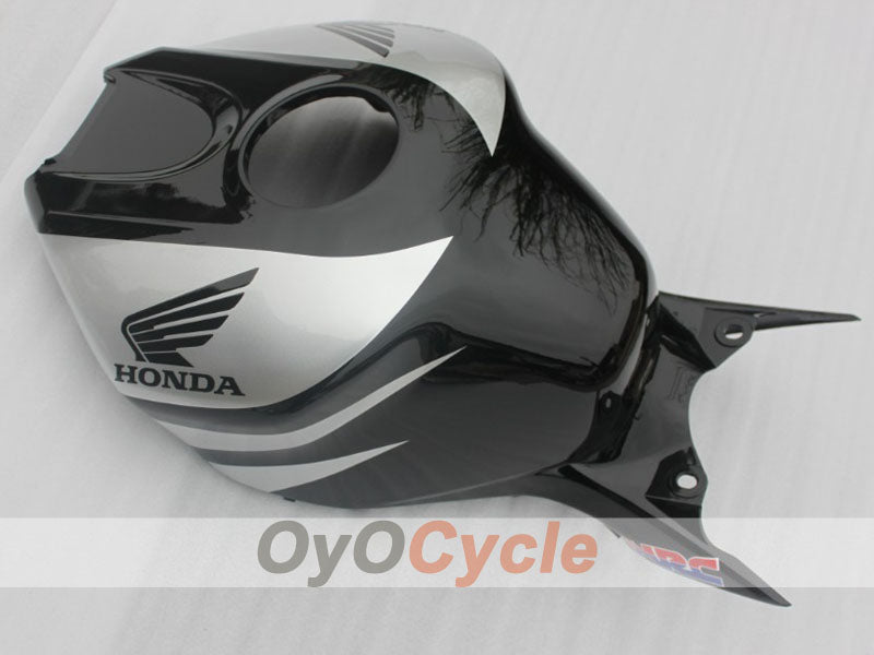 Injection Fairing kit for 06-07 CBR1000RR - Black, Silver - Repsol #OYO87904977