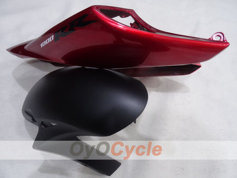 Injection Fairing kit for 06-07 CBR1000RR - Red Wine Color, Black - Factory Style #OYO87904980