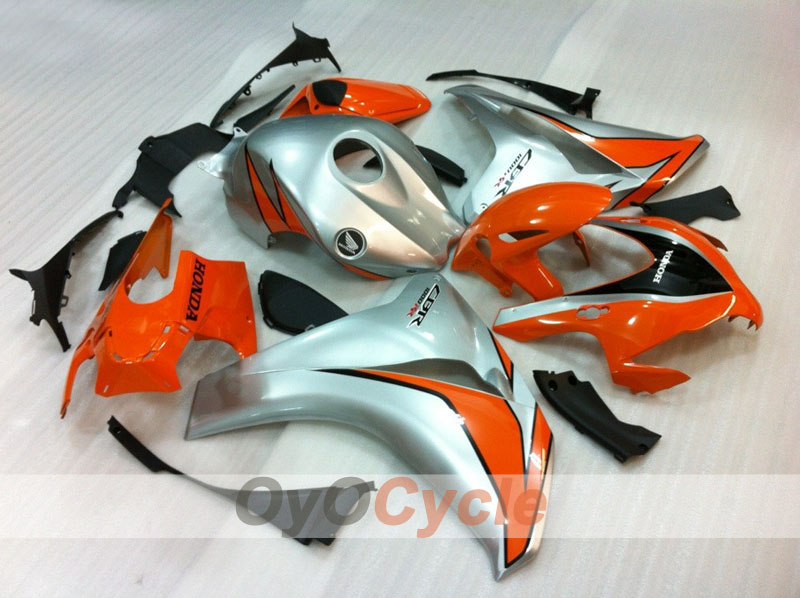 Injection Fairing kit for 08-11 CBR1000RR - Red, Silver - Factory Style #OYO87905007 Secondary image