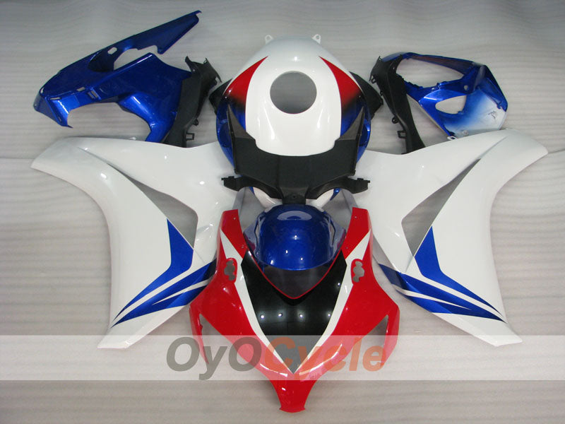 Injection Fairing kit for 08-11 CBR1000RR - Red, Blue, White - No sticker / decal, Factory Style #OYO87905008