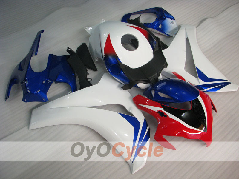 Injection Fairing kit for 08-11 CBR1000RR - Red, Blue, White - No sticker / decal, Factory Style #OYO87905008