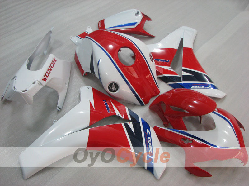 Injection Fairing kit for 08-11 CBR1000RR - Red, White - HRC #OYO87905009 Main image