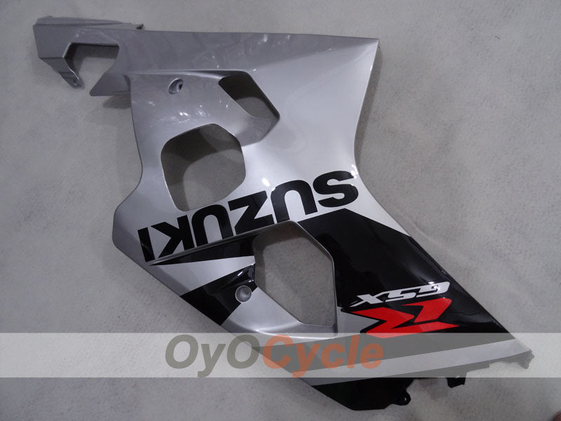 Injection Fairing kit for 04-05 GSXR600 - Black, Silver - Factory Style #OYO87905228