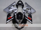 Injection Fairing kit for 04-05 GSXR600 - Black, Silver - Factory Style #OYO87905228