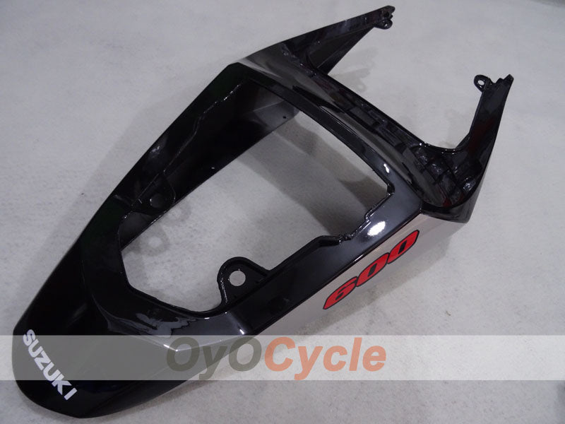 Injection Fairing kit for 04-05 GSXR600 - Black, Silver - Factory Style #OYO87905228