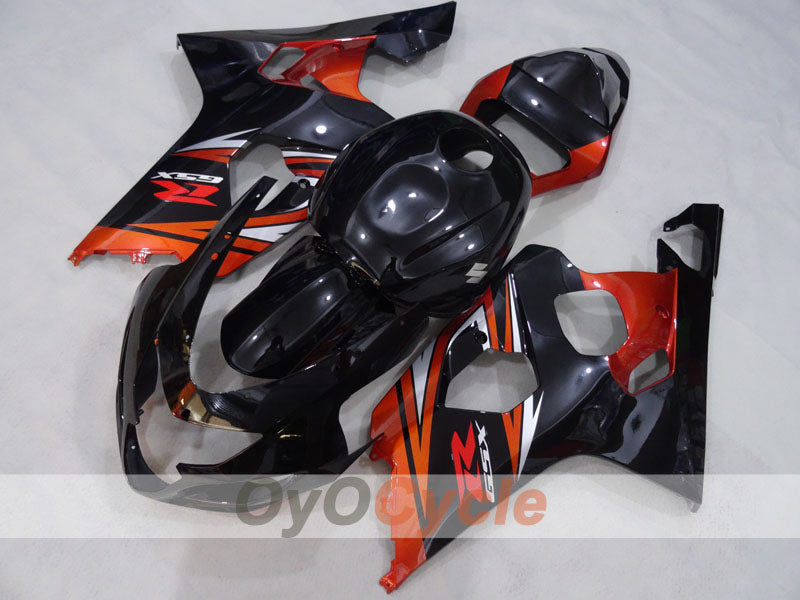 Injection Fairing kit for 04-05 GSX R750 - Orange, Black - Factory Style #OYO87905268