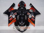 Injection Fairing kit for 04-05 GSX R750 - Orange, Black - Factory Style #OYO87905268