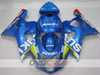 Injection Fairing kit for 04-05 GSXR600 - Blue - MOTUL #OYO87905232