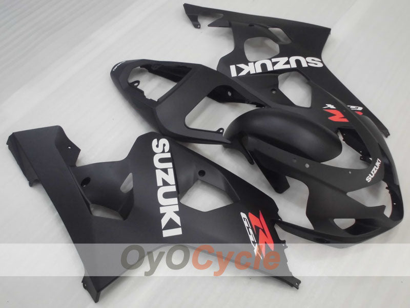 Injection Fairing kit for 04-05 GSX R750 - Black - Factory Style #OYO87905270 Main image