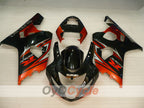 Injection Fairing kit for 04-05 GSXR600 - Orange, Black - Factory Style #OYO87905234