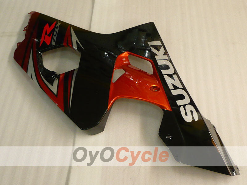 Injection Fairing kit for 04-05 GSXR600 - Orange, Black - Factory Style #OYO87905234