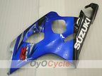 Injection Fairing kit for 04-05 GSX R750 - Blue, Black - Factory Style #OYO87905273