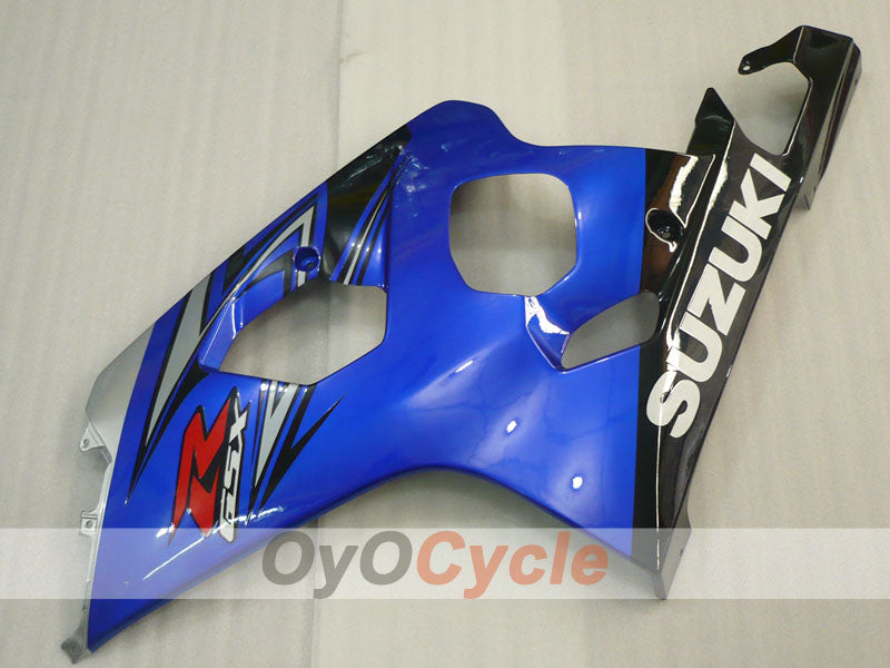 Injection Fairing kit for 04-05 GSX R750 - Blue, Black - Factory Style #OYO87905273