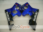 Injection Fairing kit for 04-05 GSX R750 - Blue, Black - Factory Style #OYO87905273