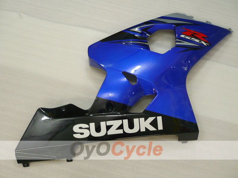 Injection Fairing kit for 04-05 GSX R750 - Blue, Black - Factory Style #OYO87905273