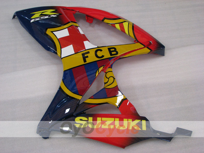 Injection Fairing kit for 06-07 GSX R600 - Red, Blue - FCB #OYO87905305