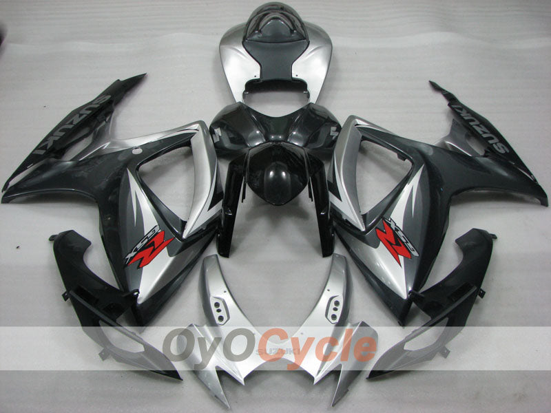 Injection Fairing kit for 06-07 GSX R750 - Black, Grey - Factory Style #OYO87905349