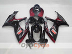 Injection Fairing kit for 06-07 GSX R600 - Black, Fuchsia - Factory Style #OYO87905314