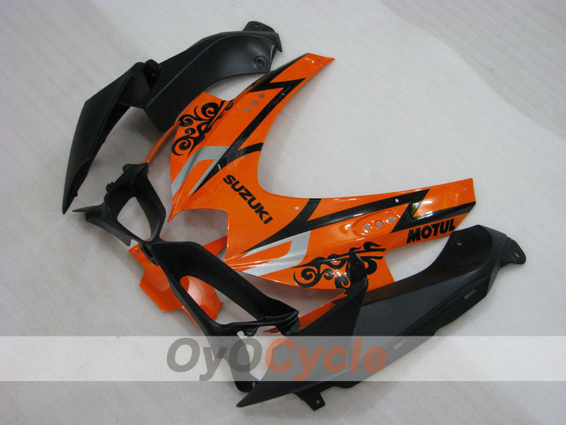 Injection Fairing kit for 08-10 GSX R600 - Orange - MOTUL #OYO87905376