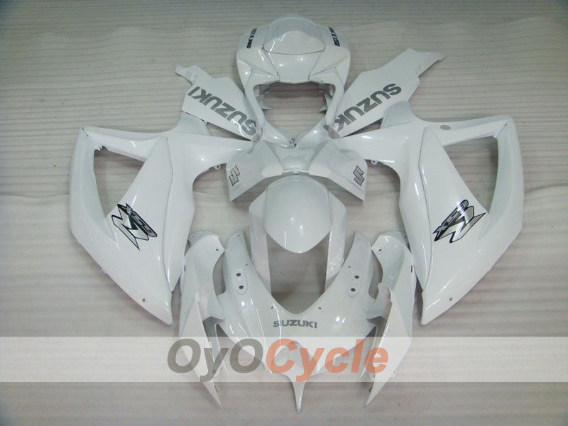 Injection Fairing kit for 08-10 GSX R600 - White - Factory Style #OYO87905377 Secondary image