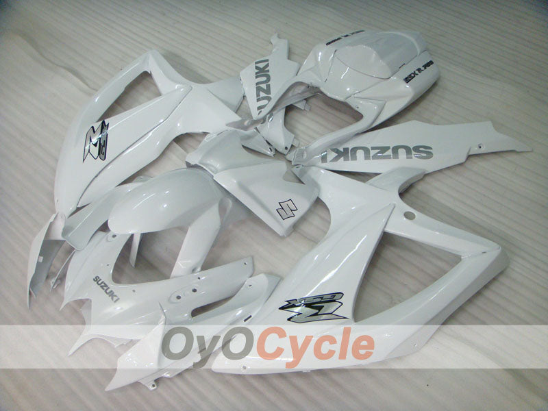 Injection Fairing kit for 08-10 GSX R750 - White - Factory Style #OYO87905420