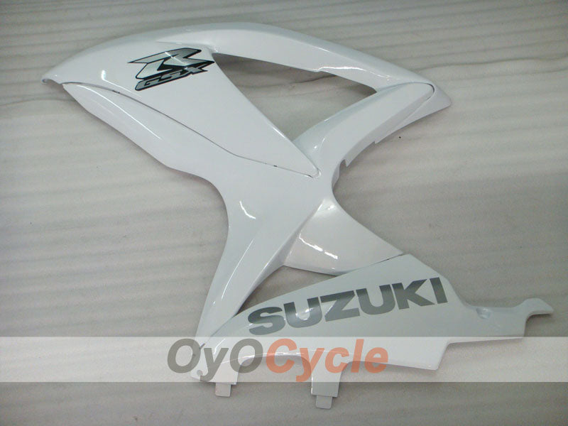 Injection Fairing kit for 08-10 GSX R600 - White - Factory Style #OYO87905377
