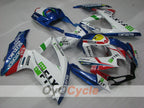 Injection Fairing kit for 08-10 GSX R600 - Blue, White - FIXI #OYO87905379