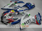 Injection Fairing kit for 08-10 GSX R600 - Blue, White - FIXI #OYO87905379