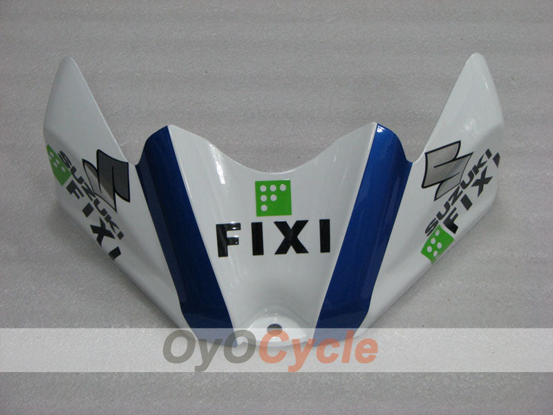 Injection Fairing kit for 08-10 GSX R600 - Blue, White - FIXI #OYO87905379