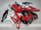 Injection Fairing kit for 08-10 GSX R750 - Red, White, Black - Factory Style #OYO87905425