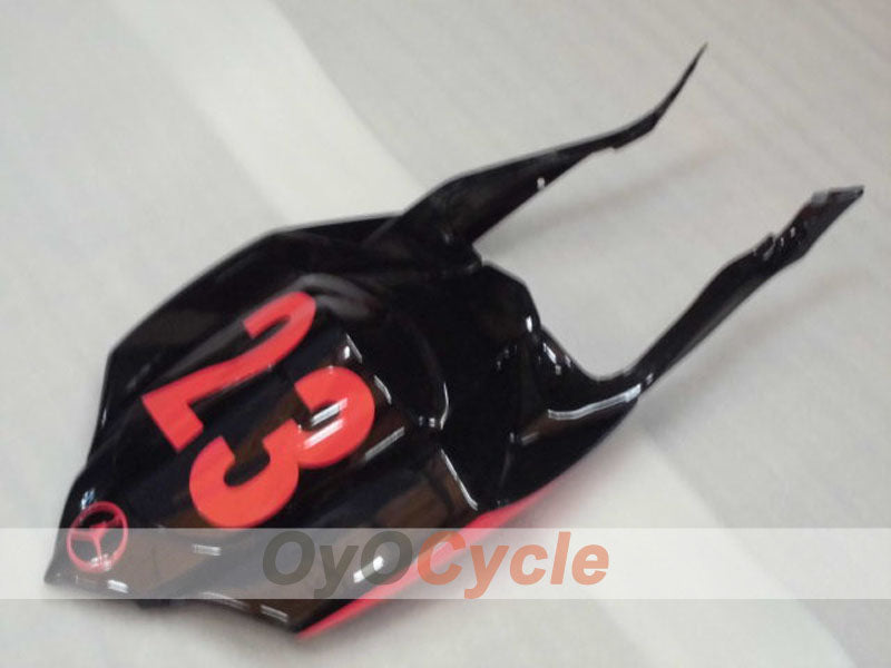 Injection Fairing kit for 08-10 GSX R600 - Black, Pink - Jordan #OYO87905383
