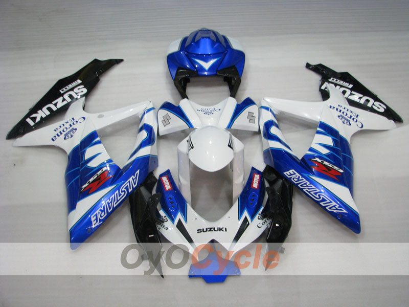 Injection Fairing kit for 08-10 GSX R600 - Blue, White - Corona #OYO87905386 Secondary image